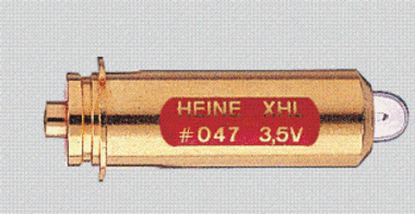 Ersatzlampe 2,5 Volt für Heine Autofoc 1 und 2 Ophthalmoskop, Artikelnummer: 000899