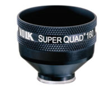 Volk indirektes Kontaktglas Super Quad 160 - Gravur möglich, Artikelnummer: 000357