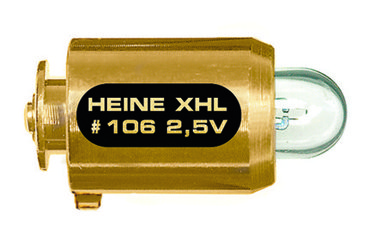 XHL Xenon Halogen Ersatzlampe 2,5 Volt für Heine mini 3000 Ophthalmoskop, Artikelnummer: 000927