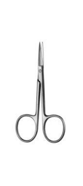 Iris Scissors, straight delicate, Bonn model, 9cm, Item No.: 000713