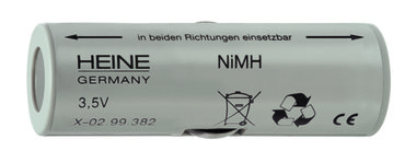 Heine NiMH rechargeable battery 3.5V for BETA rechargeable handles, Item No.: 004079