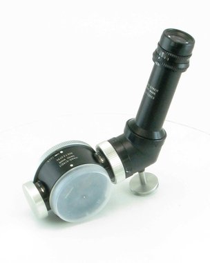 Optischer Teiler mit Mitbeobachtertubus für Haag-Streit Spaltlampe 900BQ, gebraucht, guter Zustand, Artikelnummer: 015578