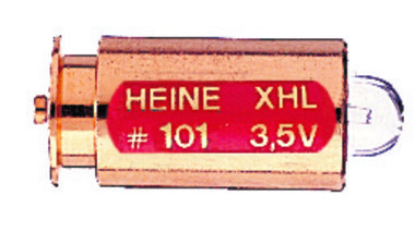 Ersatzlampe für Heine Autofoc, Ophthalmologische Untersuchungsleuchte mit Automatverschluss, 3,5V, Artikelnummer: 000897