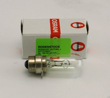 Ersatzlampe 12V/25W für Sehzeichenprojektor Rodenstock Rodavist, Artikelnummer: 017837