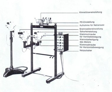 Möller-Wedel haploscope, pre-owned, fine condition, Item No.: 2604201102