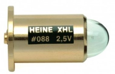 XHL Xenon Halogen Replacement bulb 2,5 Volt for Heine spot retinoscopes BETA 200 and alpha+, Item No.: 18062012-5