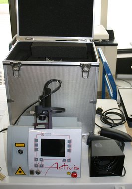 Quantel Medical Activis 689nm portable PDT Laser, pre-owned, fine condition, Item No.: 1506.2015