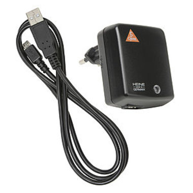 E4-USB plug-in power supply with USB Cord for HeineBbeta 4 USB handles, NEW, Item No.: 22012016