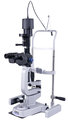 A.R.C. slit Lamp PCL5 SHD (Haag-Streit type) HALOGEN version incl. chin rest and power supply, NEW!