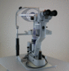 Slit lamp-ophthalmometer Zeiss 10 SL-0, pre-owned, fine condition!